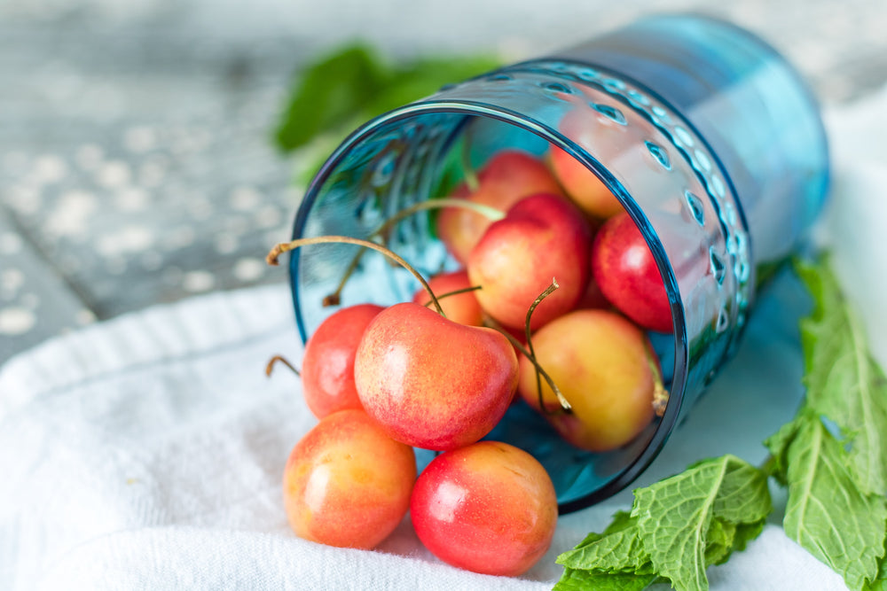 Here's How: SUMMER Cherry Mint Basil Vinegar